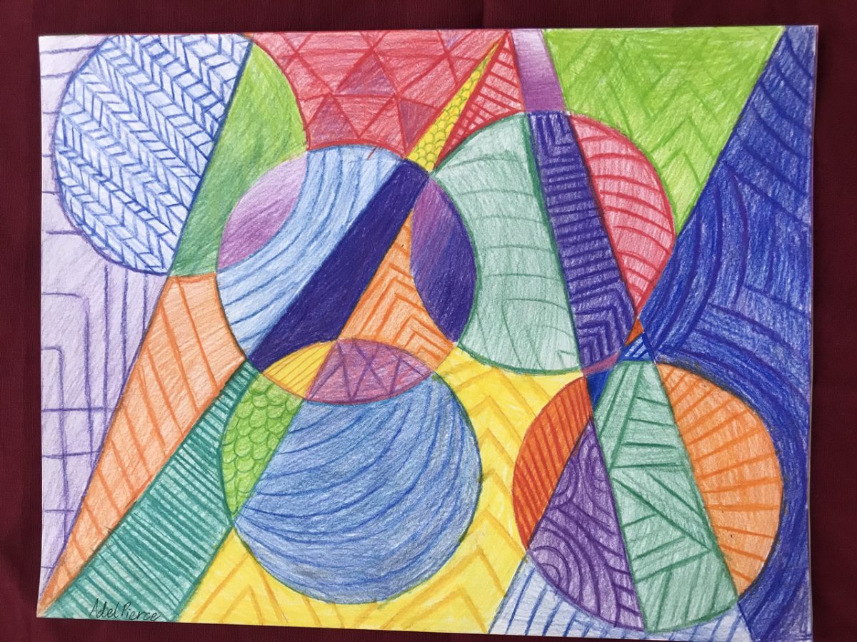 Colored pencil illustration