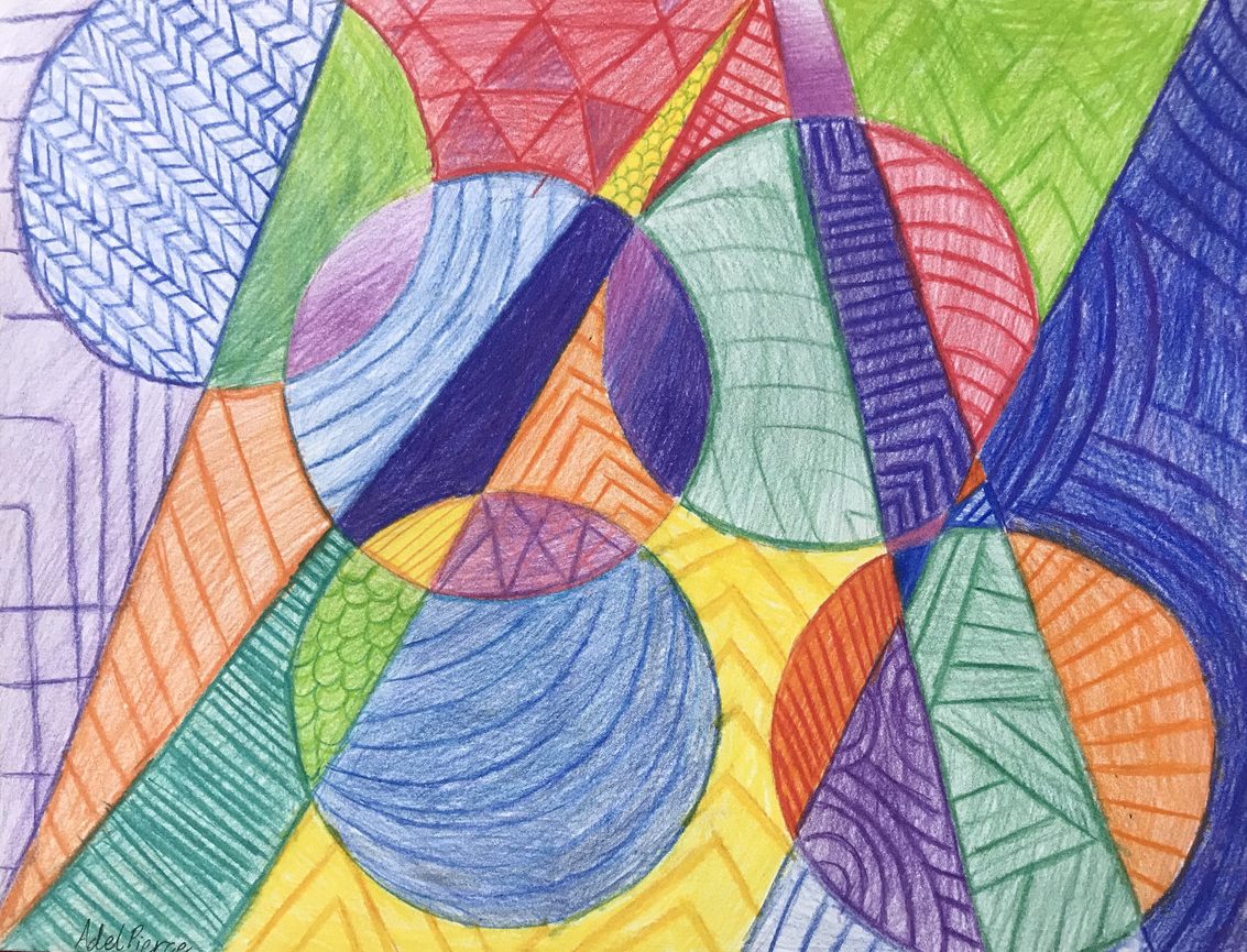 Colored pencil illustration