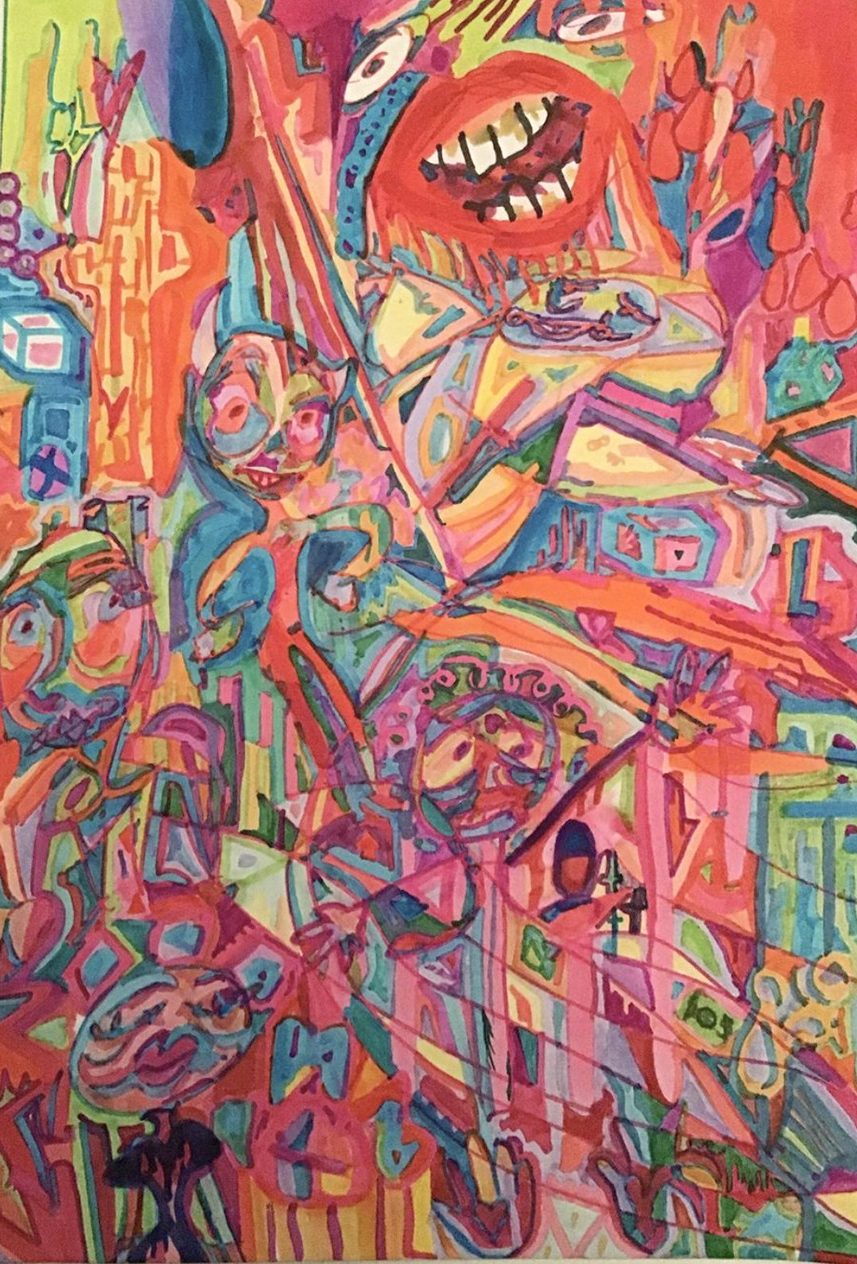 Colorful abstract image