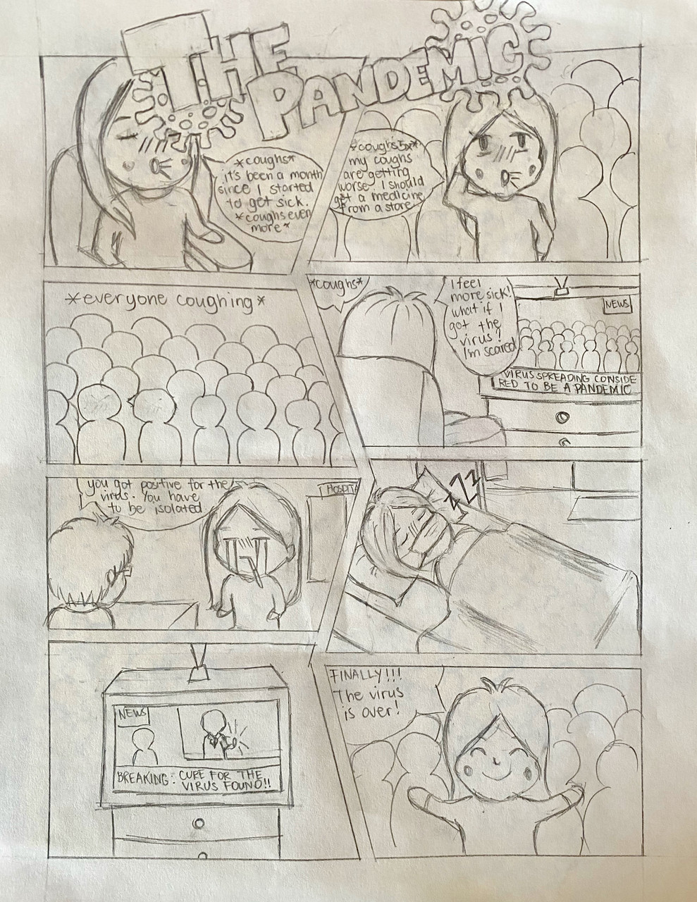 black and white comic panels