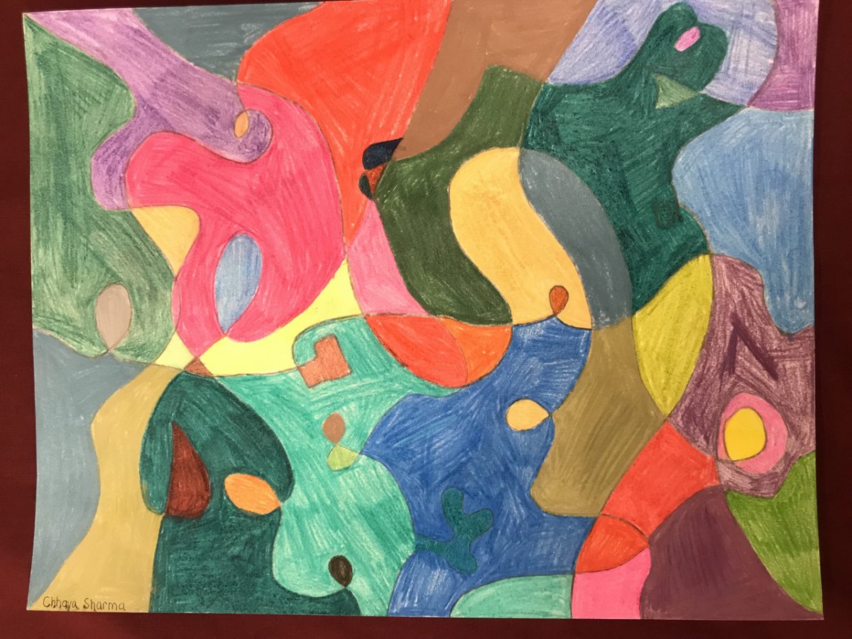 Colored pencil illustration