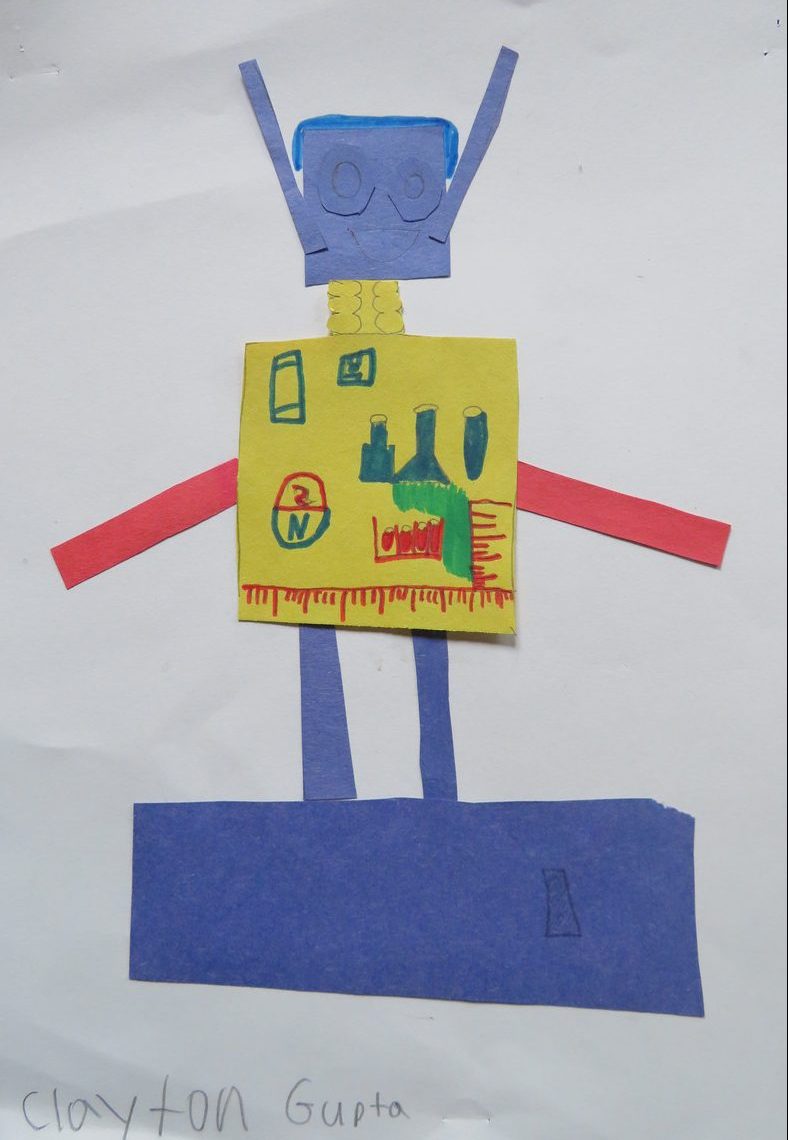 Robot collage