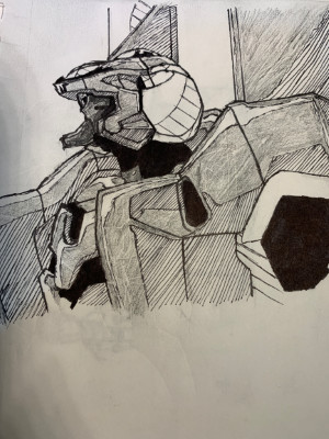 macross style robot