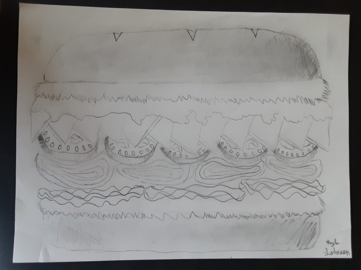 sandwich illustration