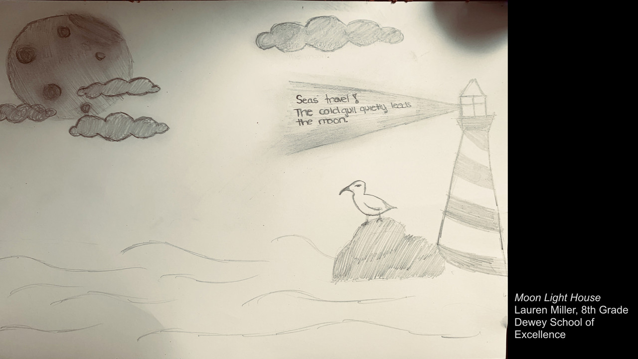 light house and seagul