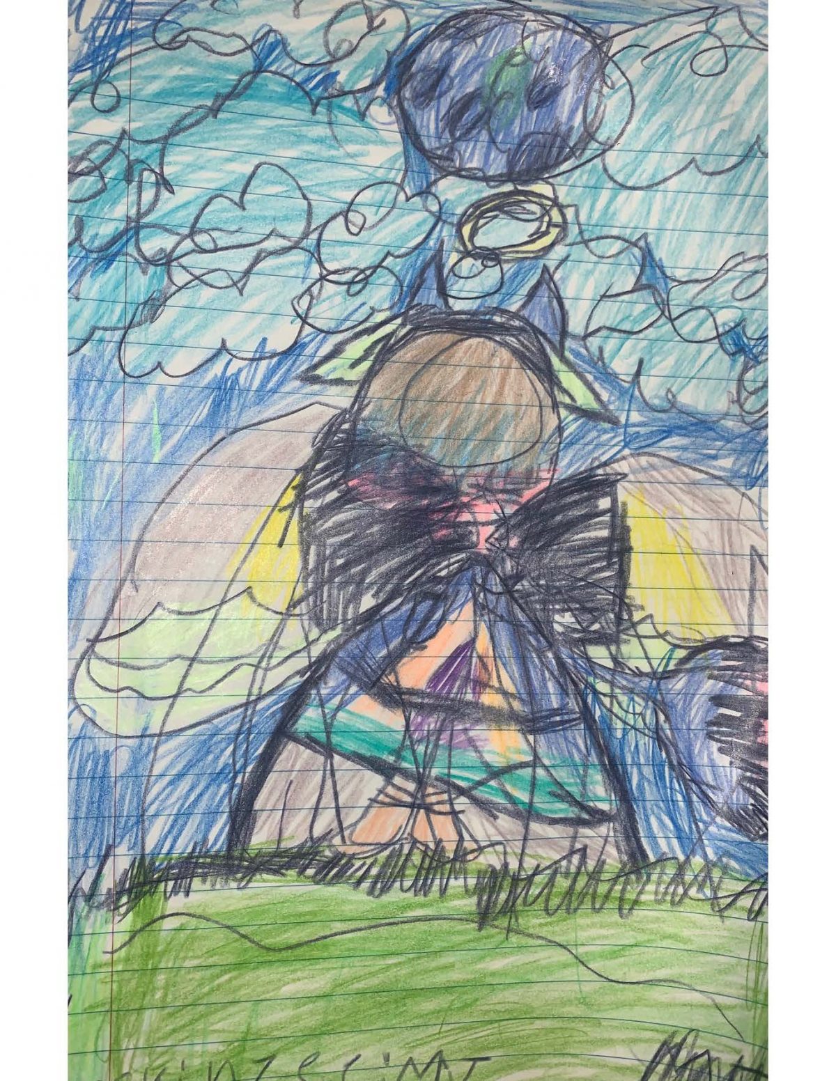 girl in dress standing in grass