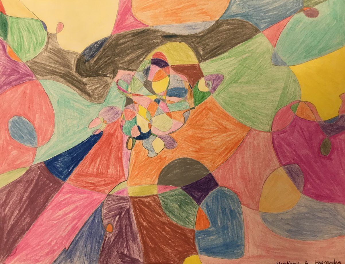 Colored pencil illustration