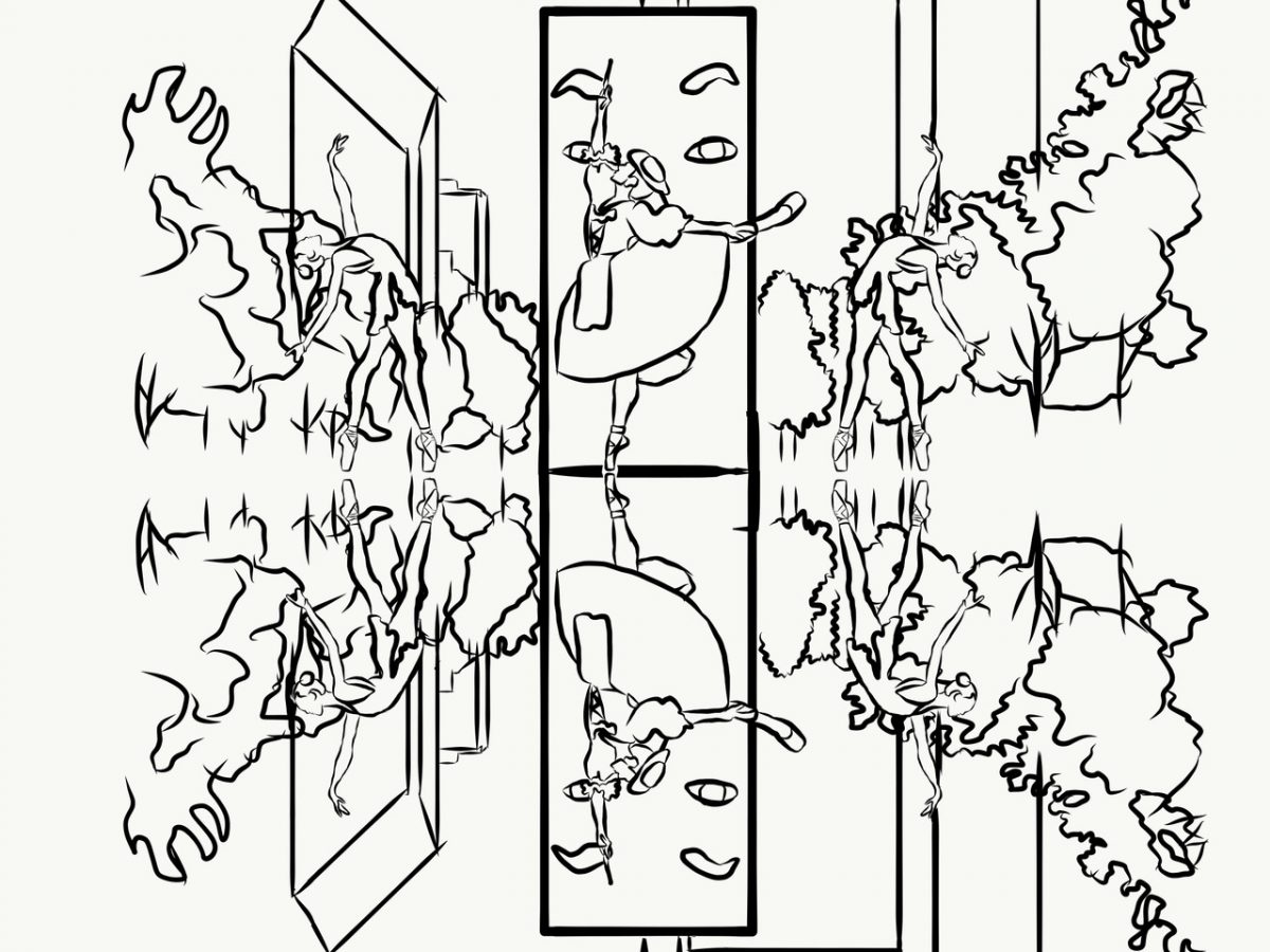 Illustration of dancers