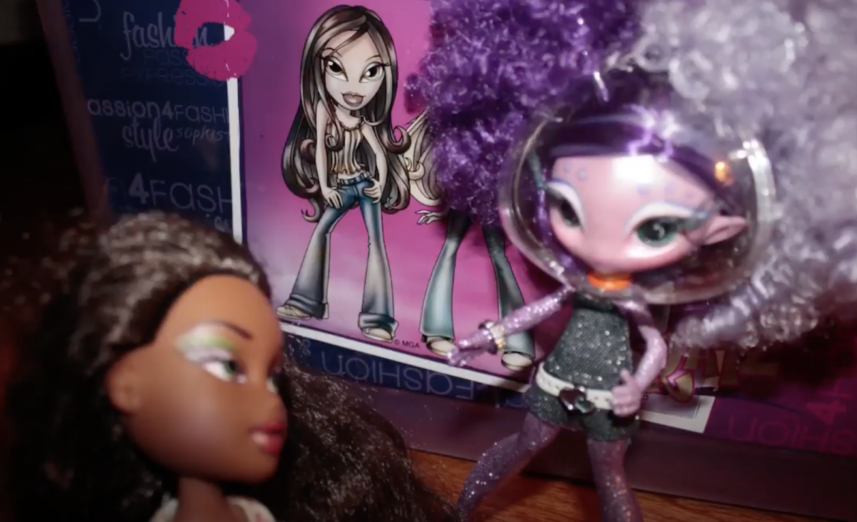 Two Bratz dolls