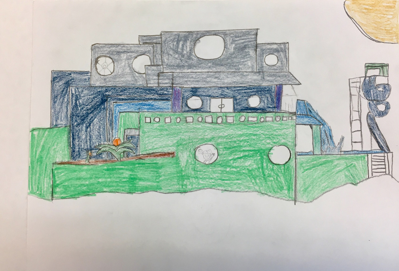 house design illustration