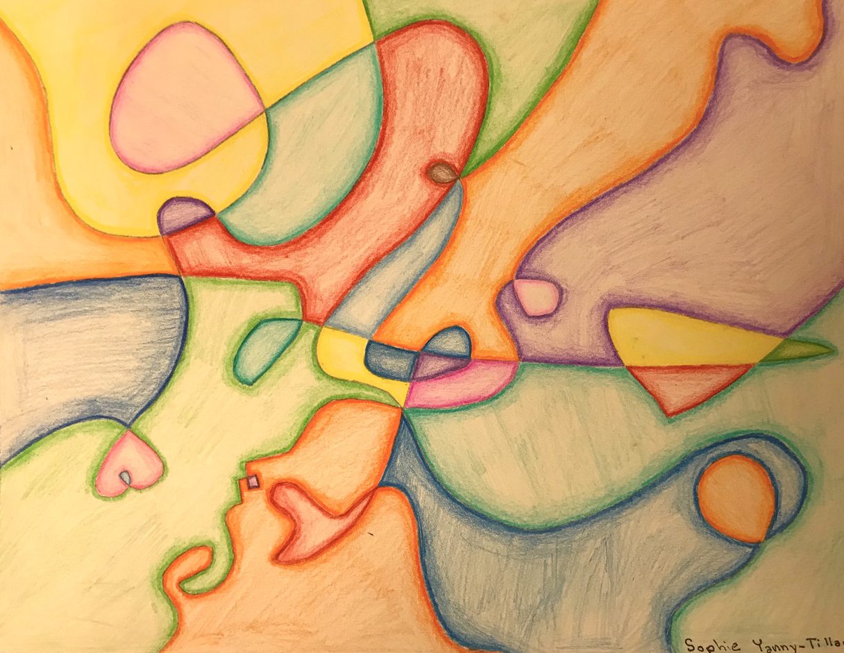 colored pencil illustration