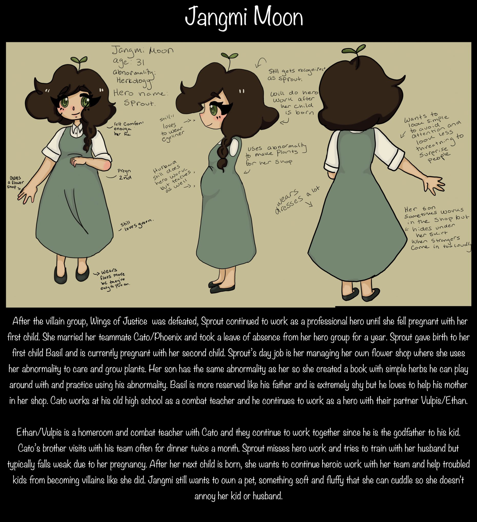 Visiting a character 10 years later...