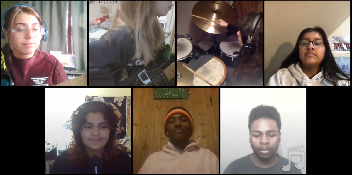 A Virtual Musical Collaboration featuring the entire class!