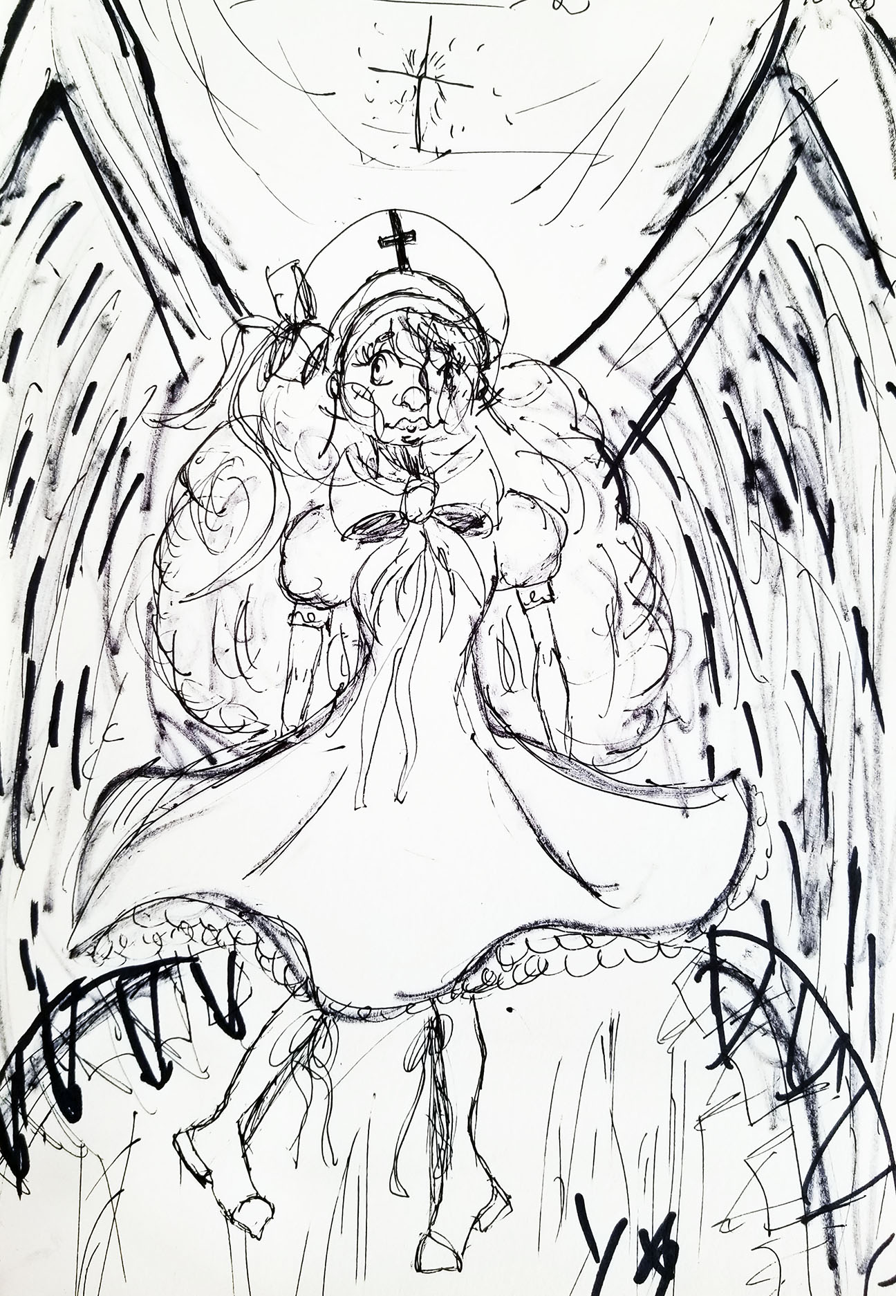 nurse with wings