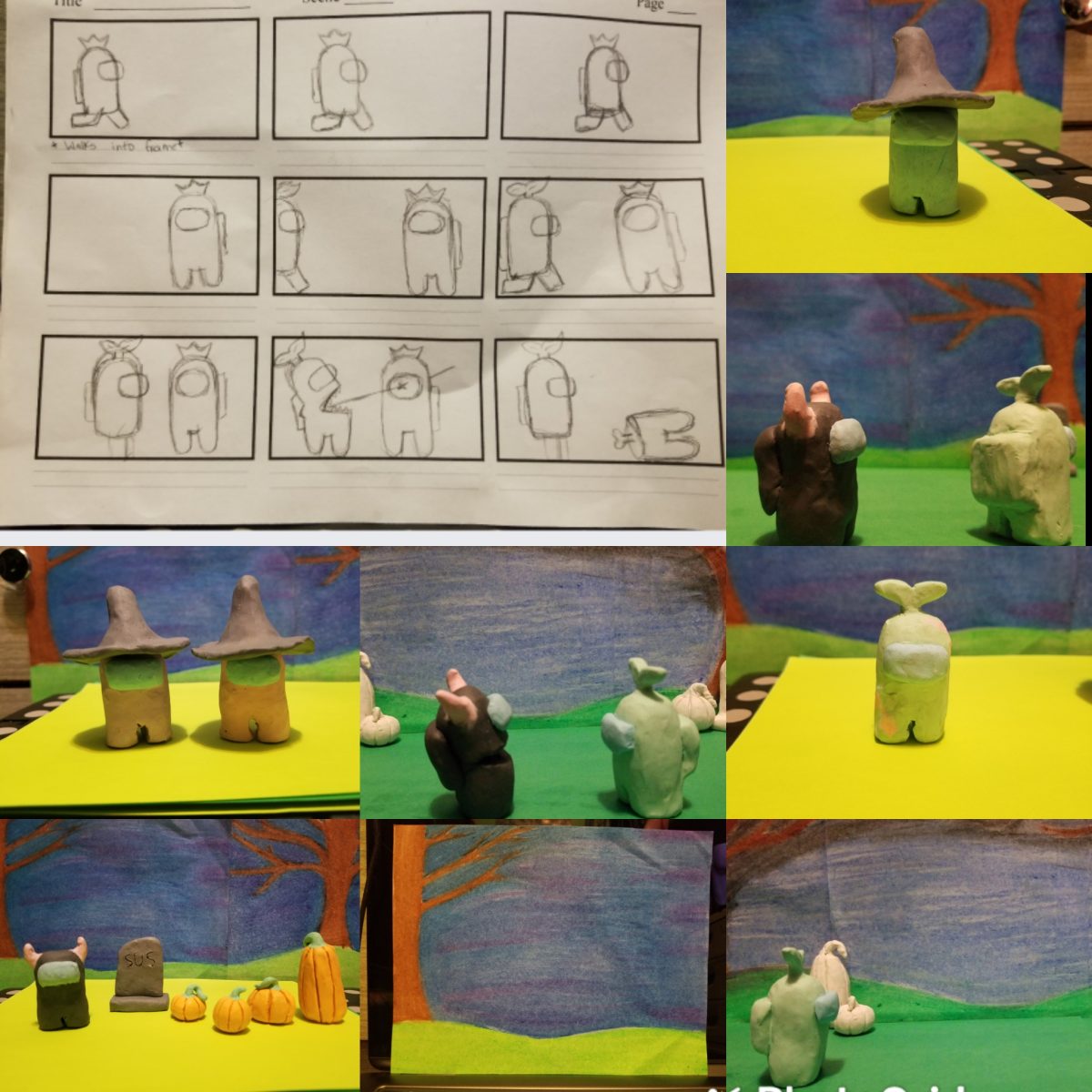 Working files for animation and storyboards