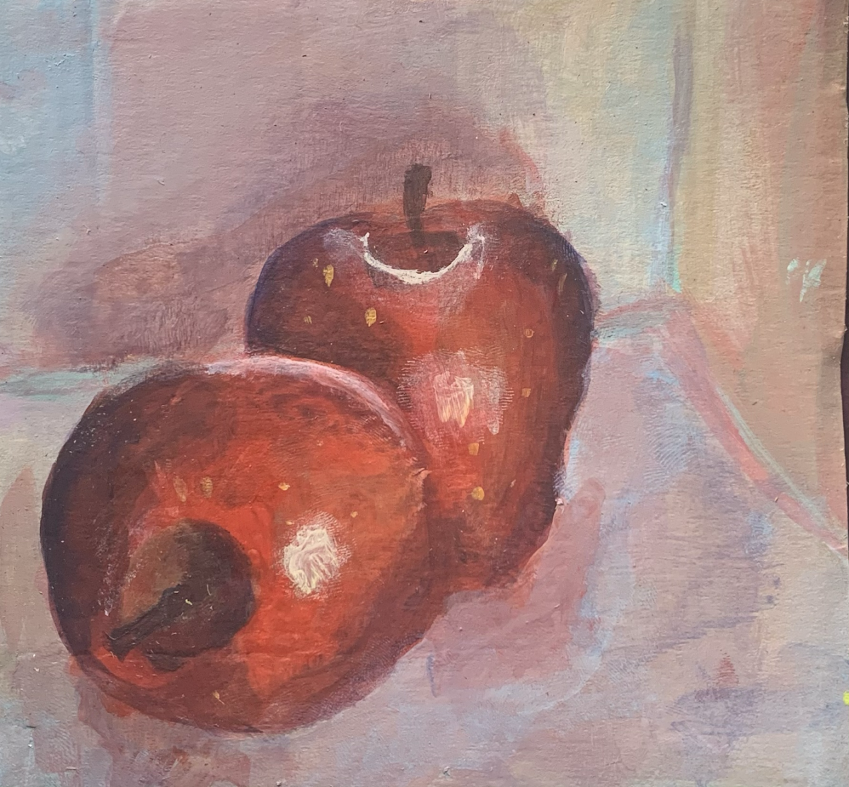 red apples