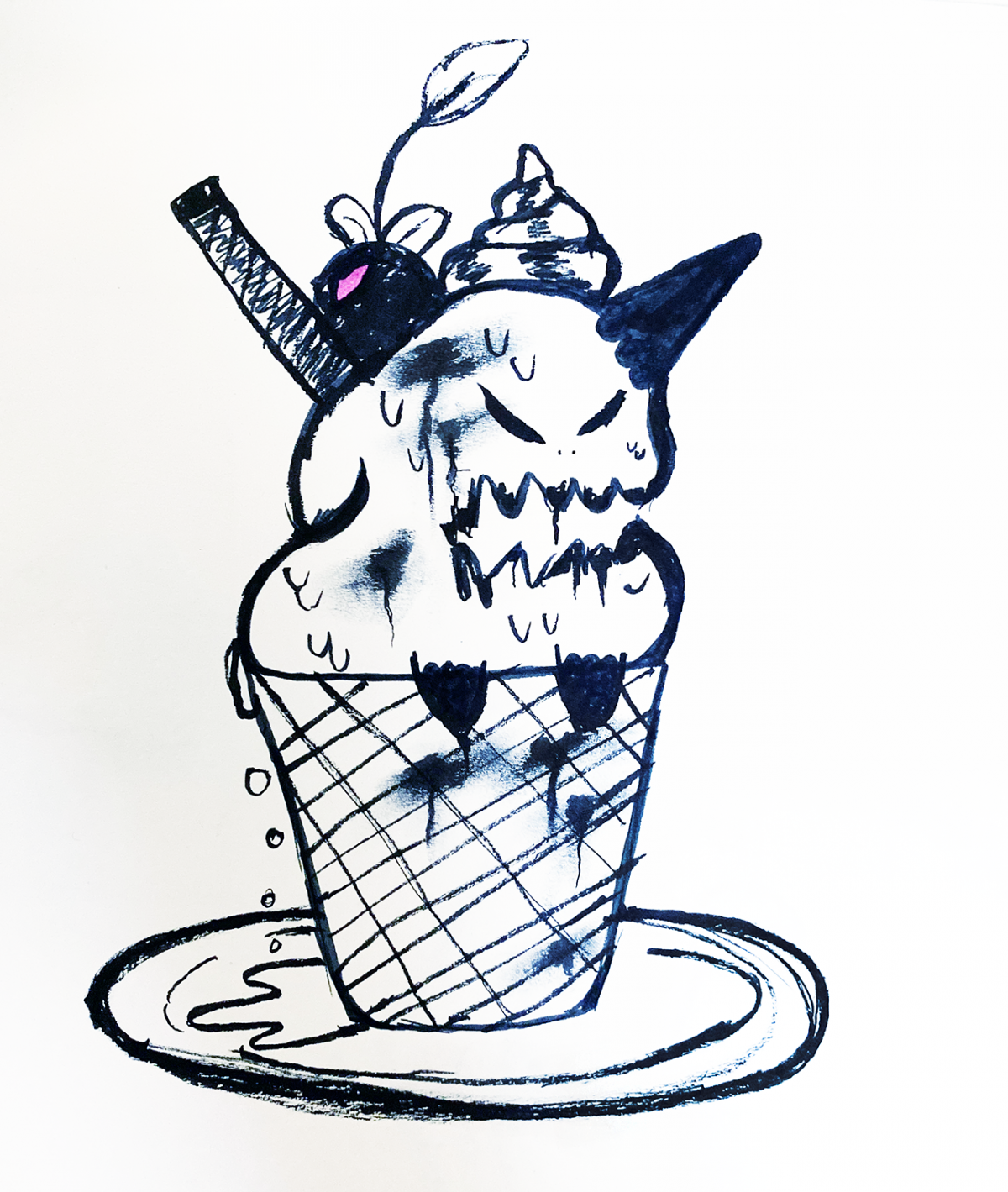 ice cream sundae
