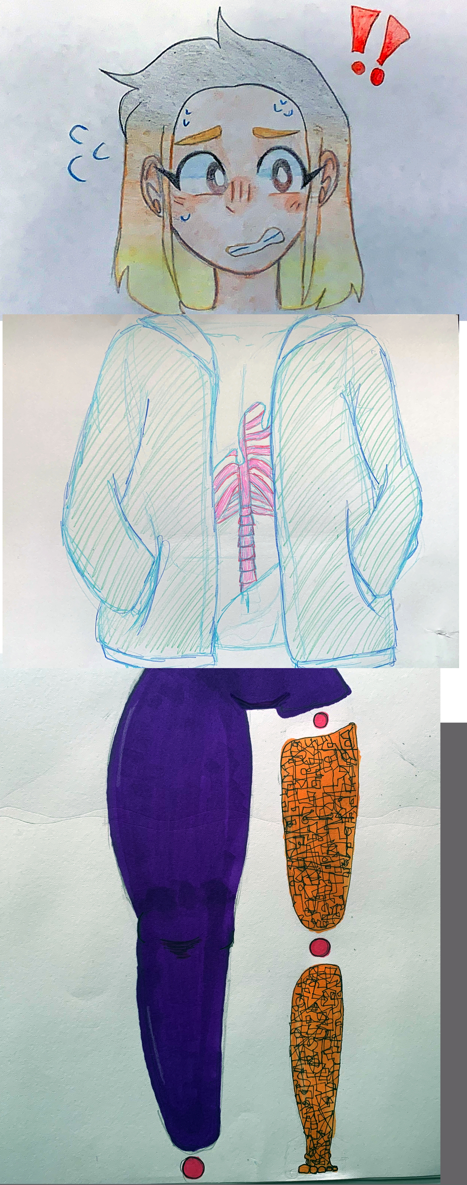 Itzel Saenz, Eliya Torres, Jaidyn Barnes: Corpse 9 – CPS All-City Visual  Arts Exhibitions
