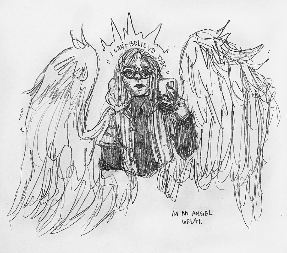 angel with wings