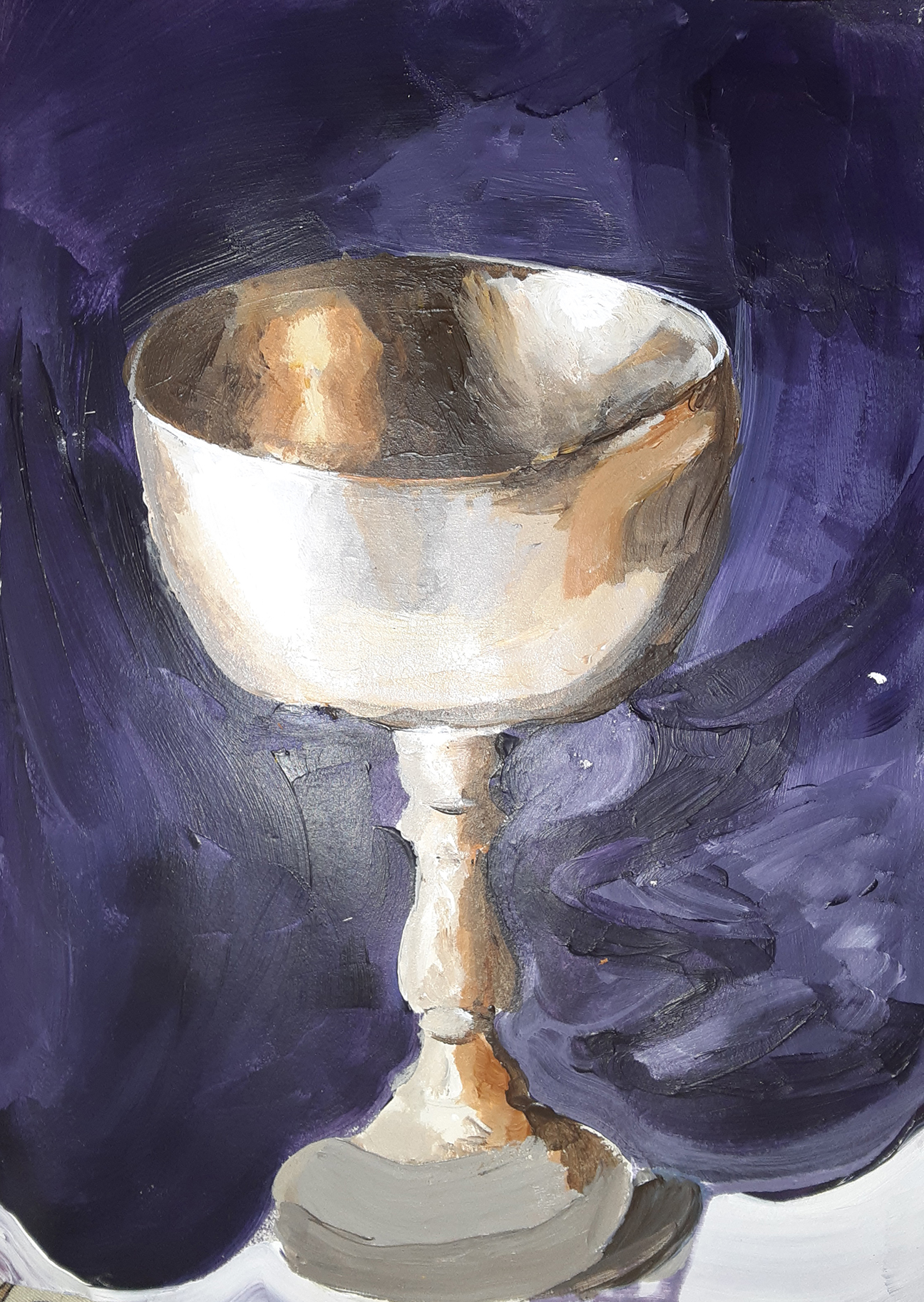 silver chalice
