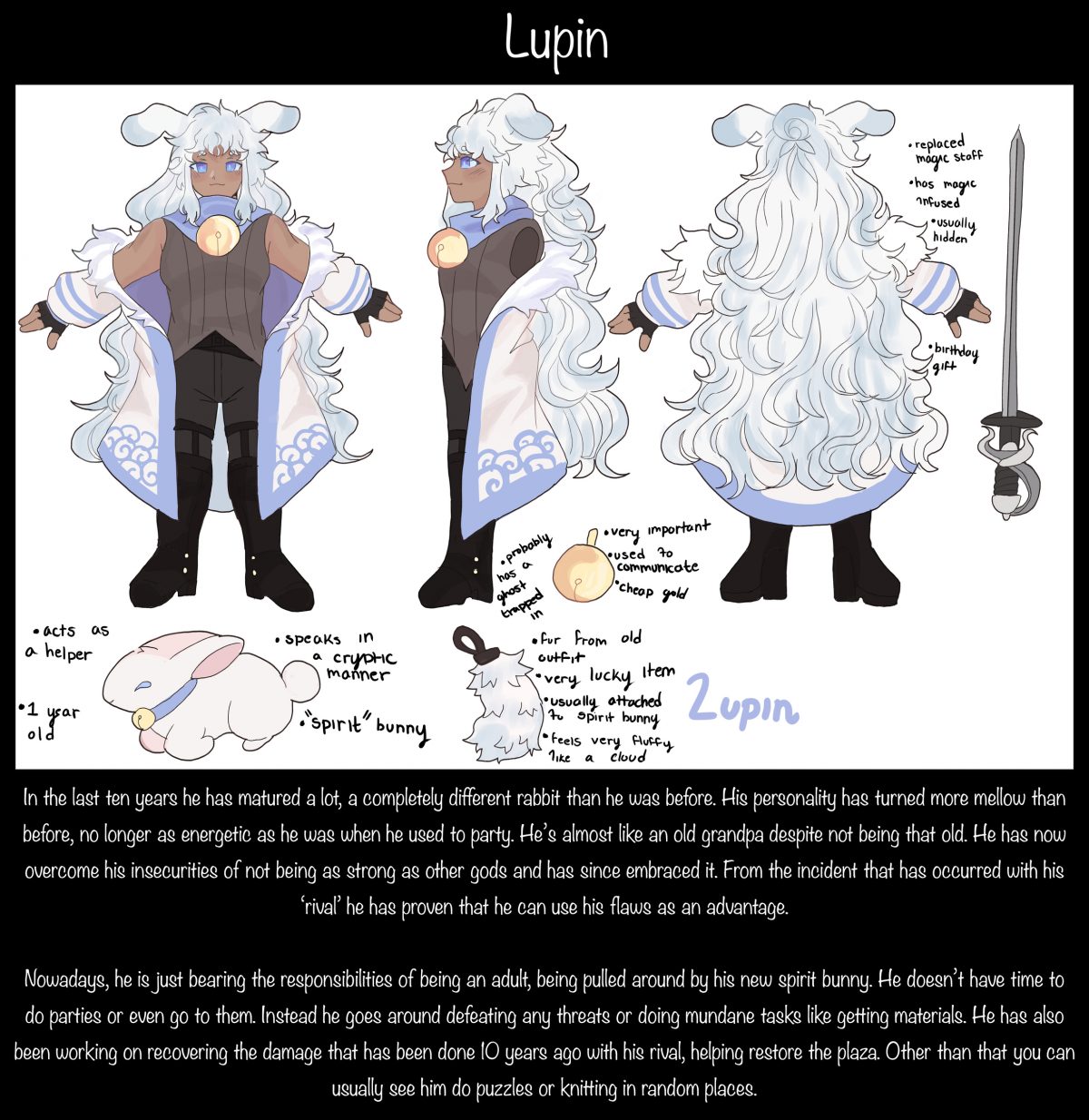 Visiting a character 10 years later...