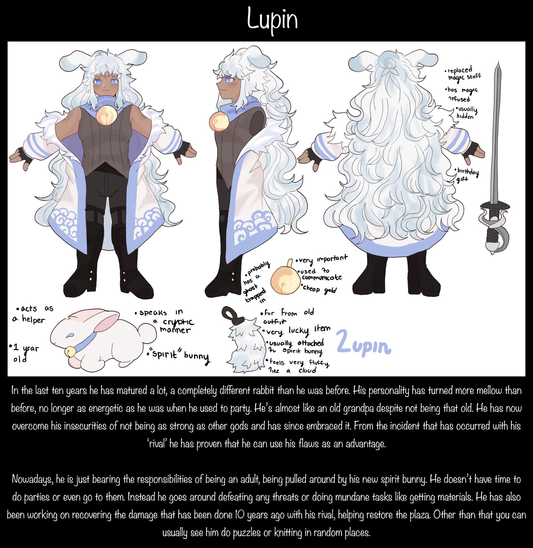 Visiting a character 10 years later...