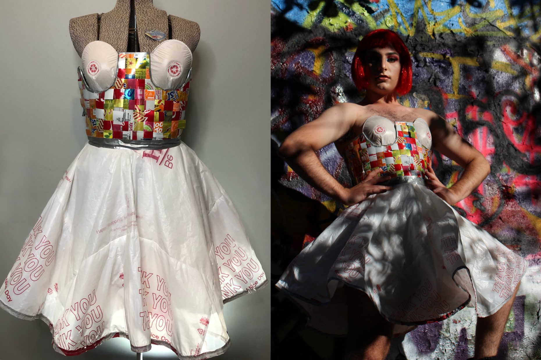 SWANCC shows off fashions made from garbage