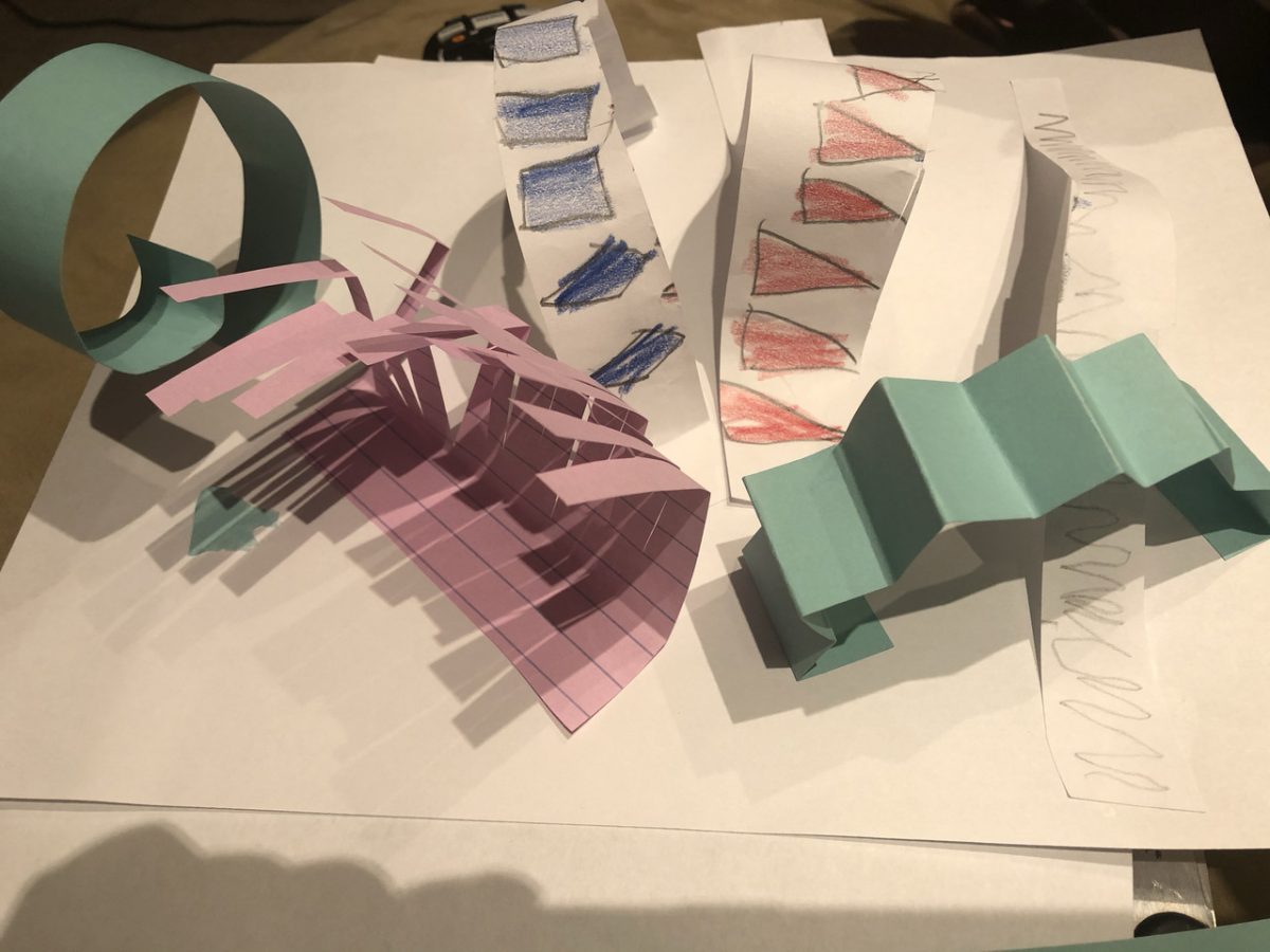 Origami sculptures