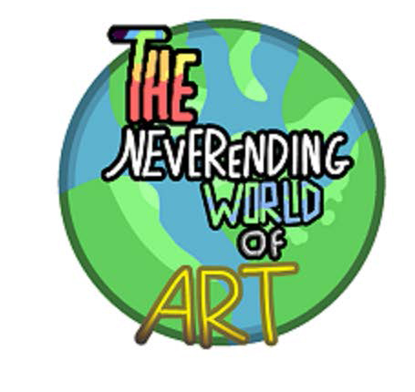 Digital drawing "The Neverending World of Art"
