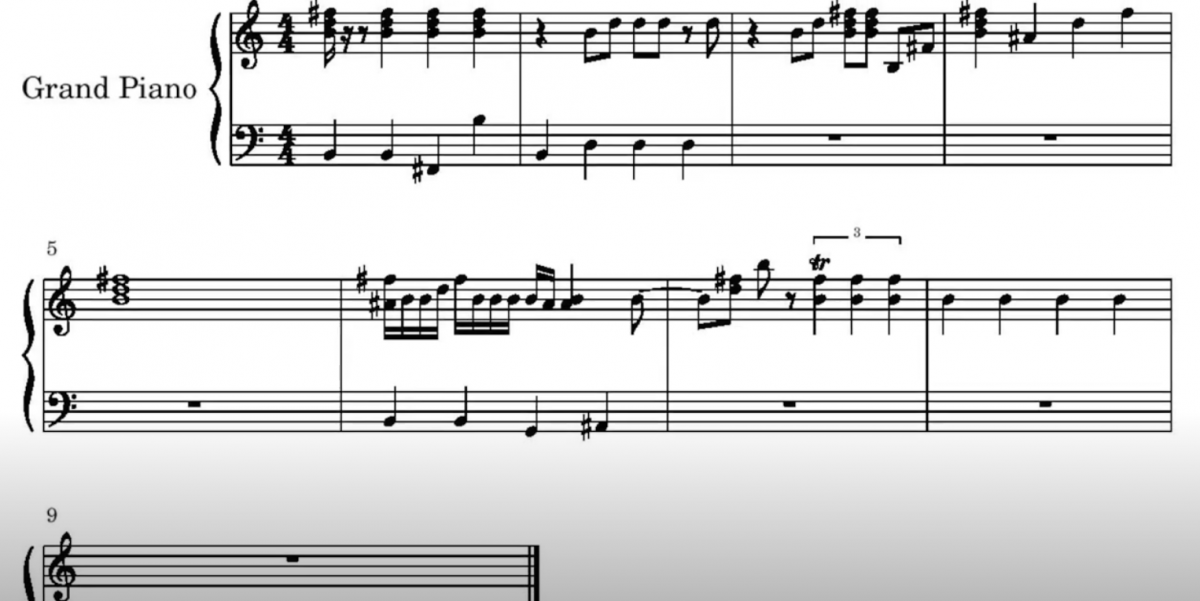Sheet music