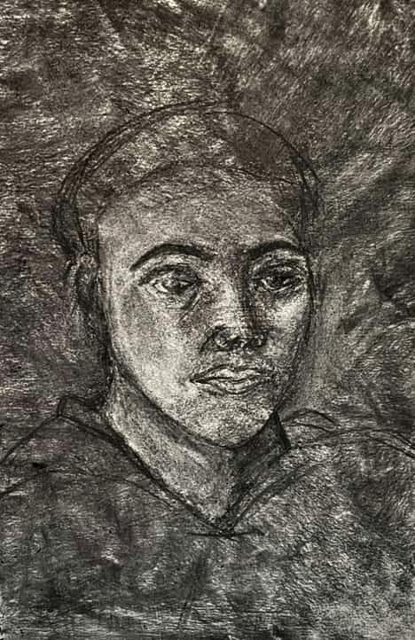 portrait of person looking to the right