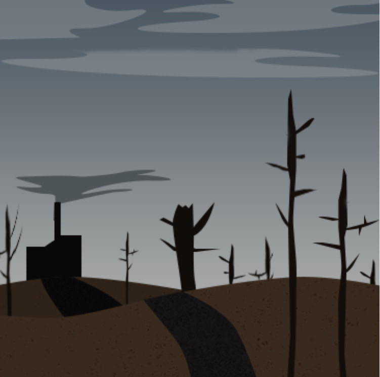 digital image of desert
