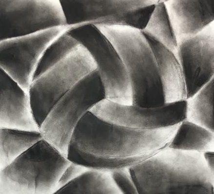 charcoal abstracted image