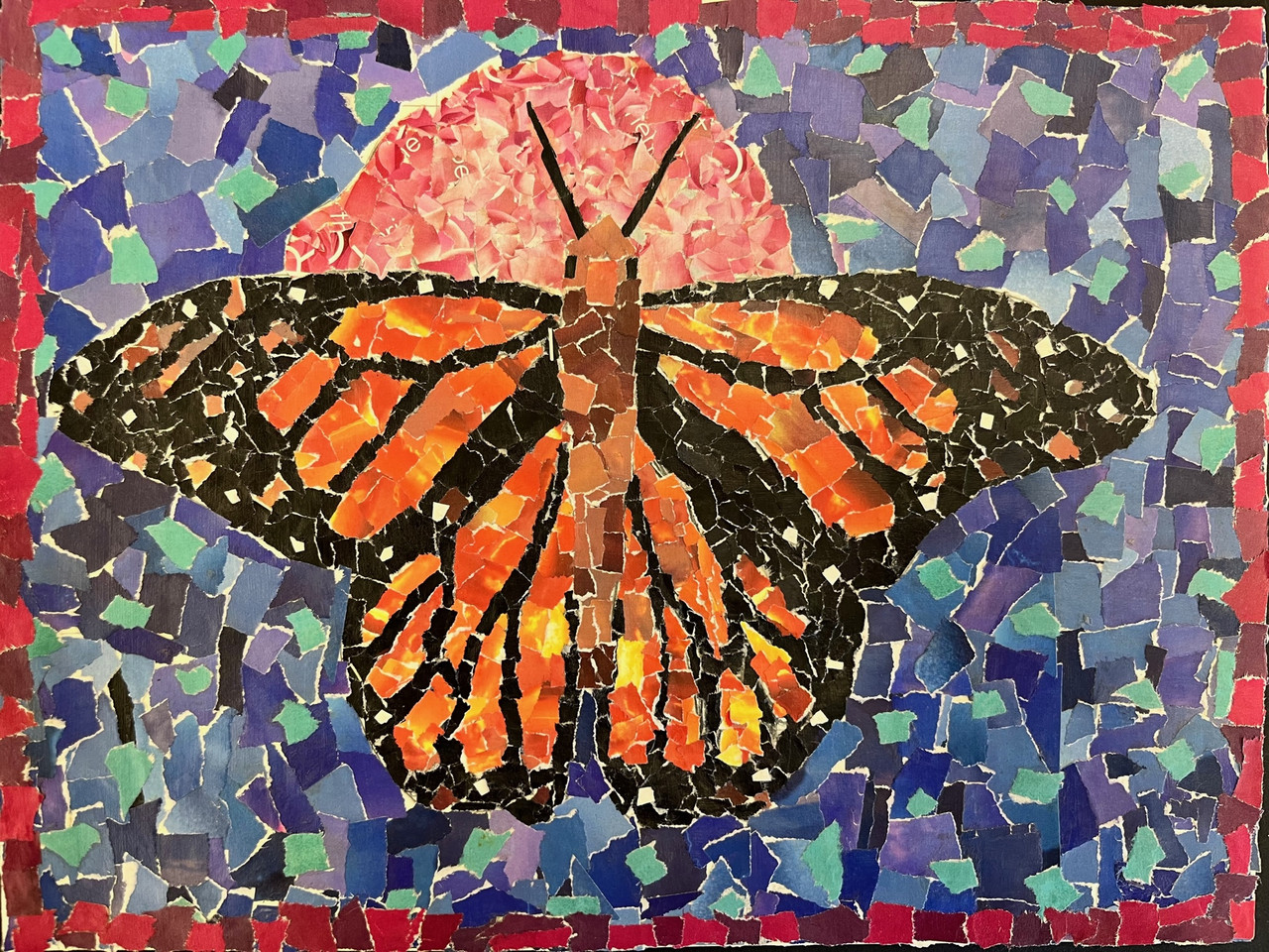 Butterfly in the sky