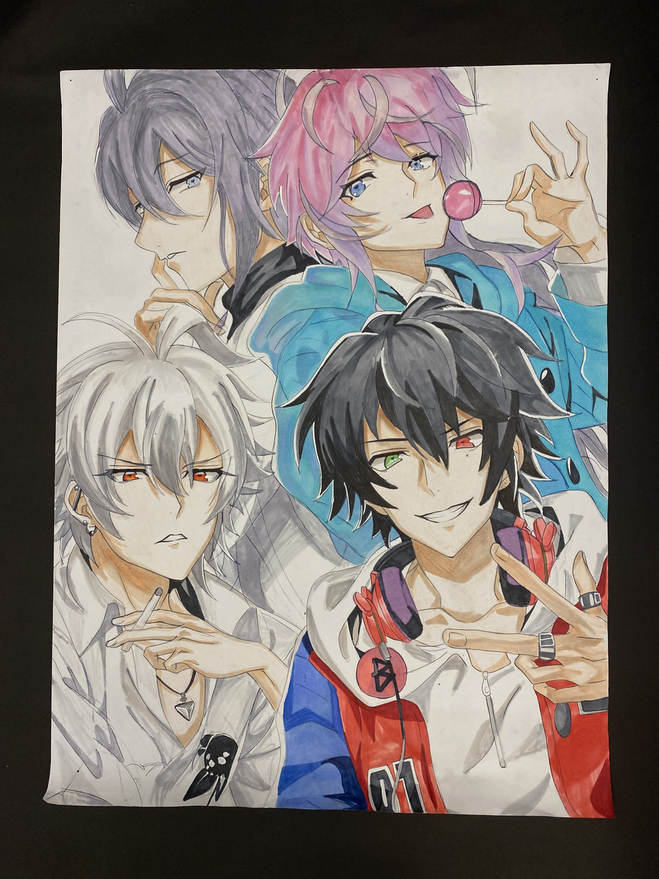 Image of 4 people smiling.