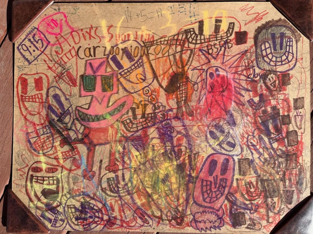 Complex drawing with lots of layers