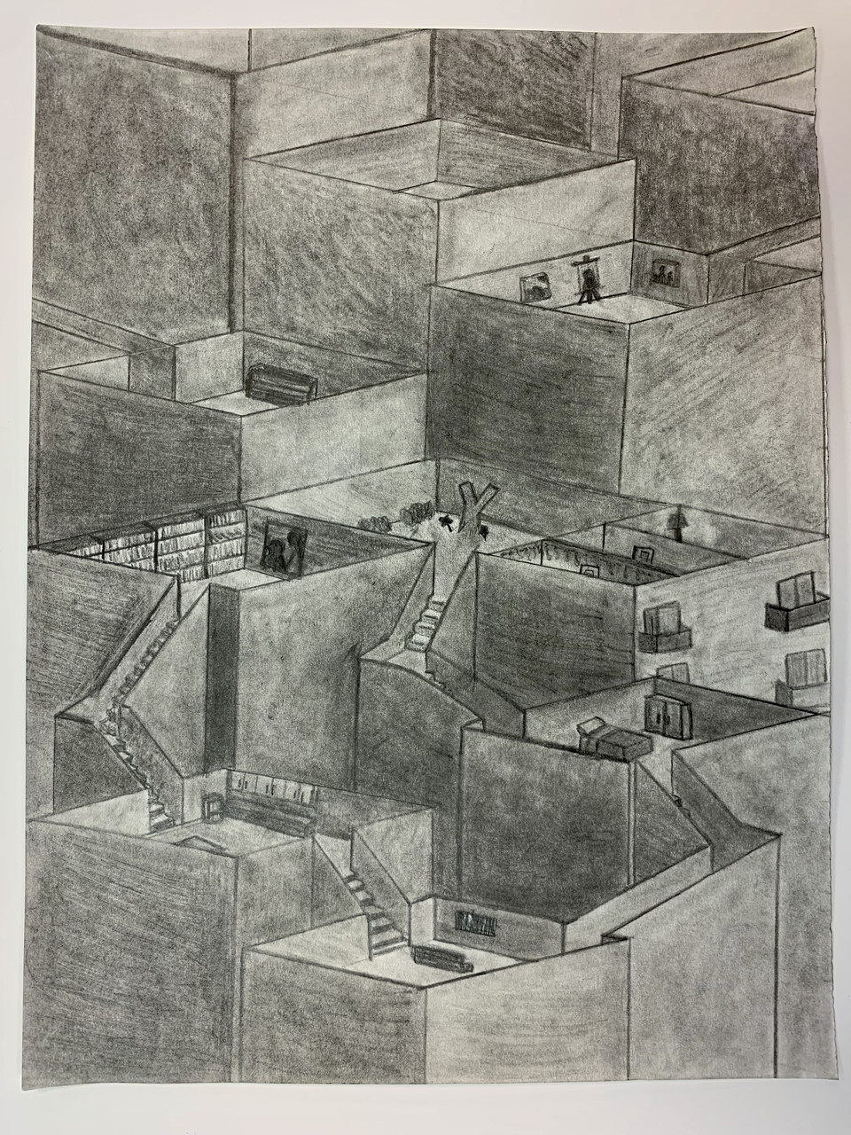 Drawing of buildings