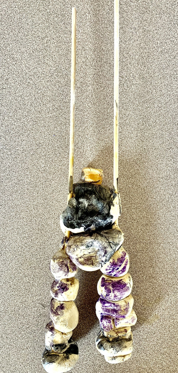 clay sculpture of a man