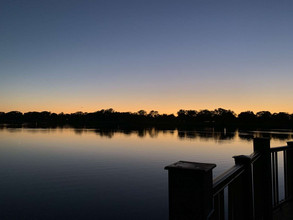Lake and blue sky