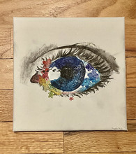 child's eye