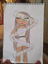woman in dress