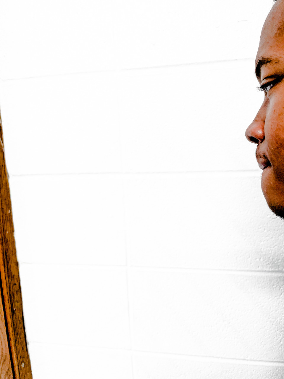 Image of a small portion of someones face.