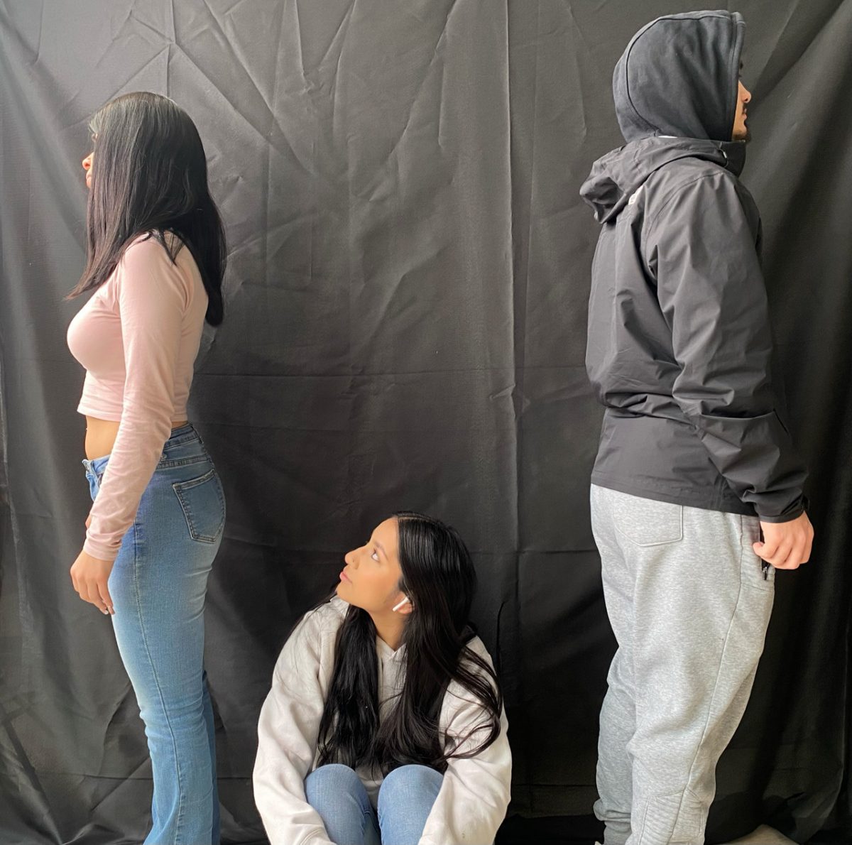 Picture with three subjects