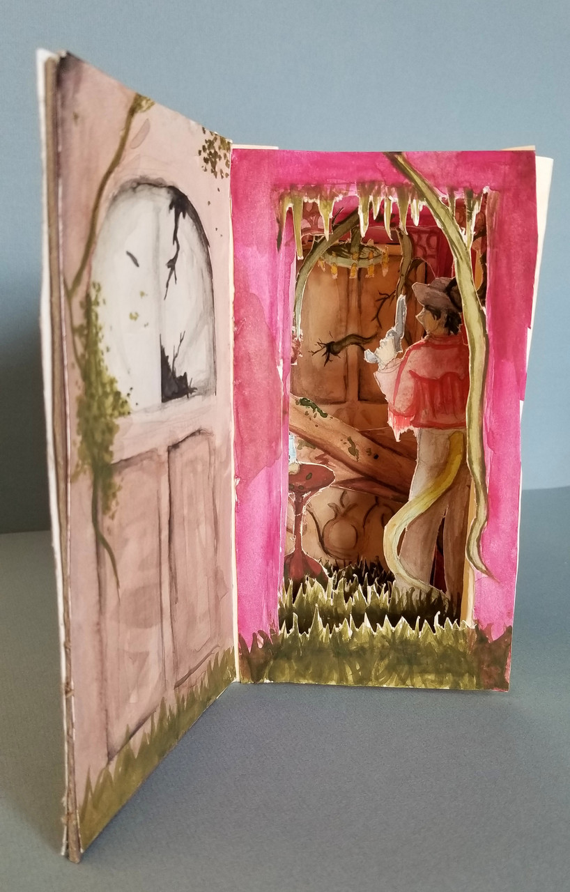 3d book art.