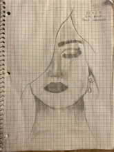 drawing of girl