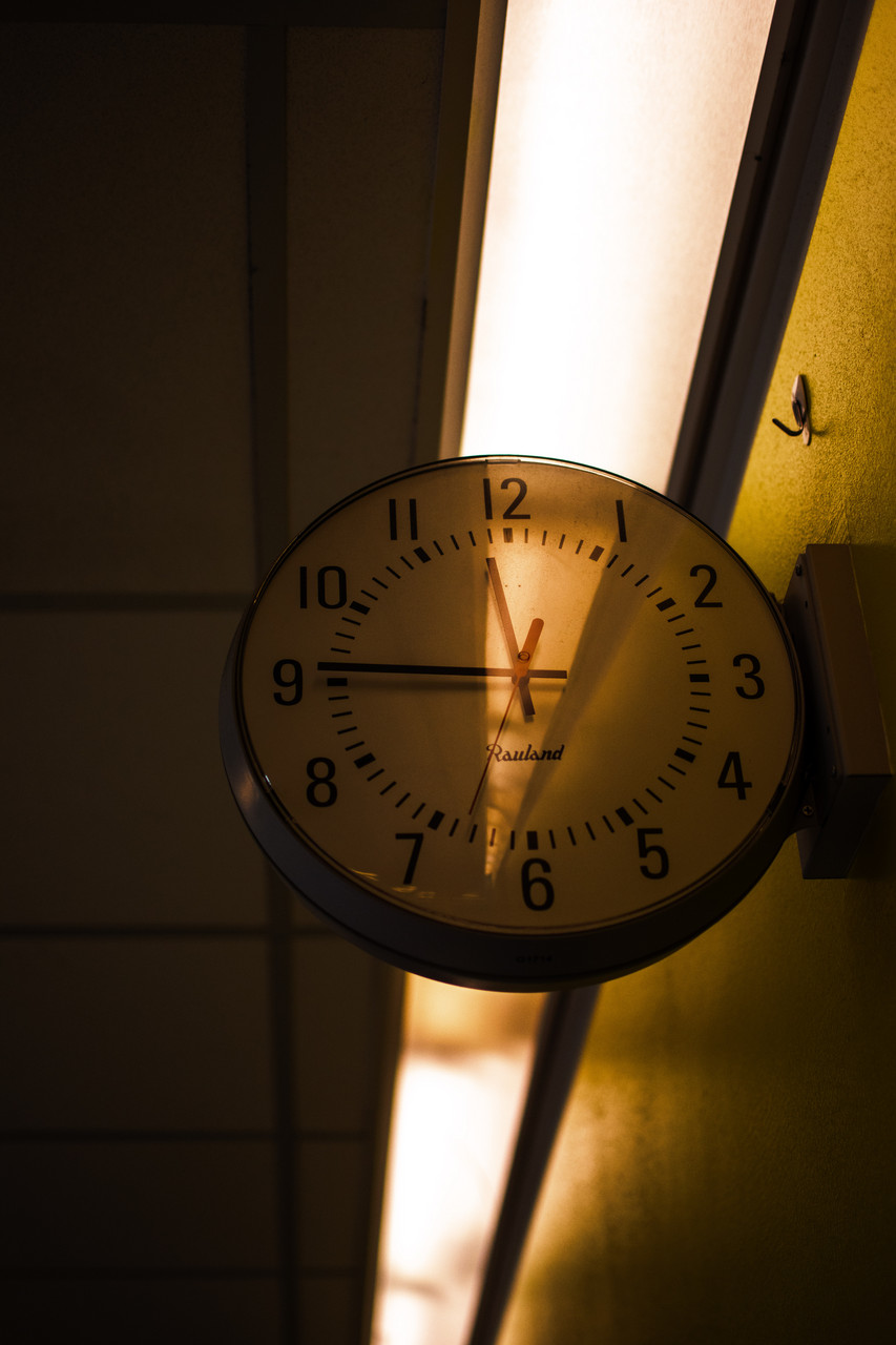 Photograph of a clock