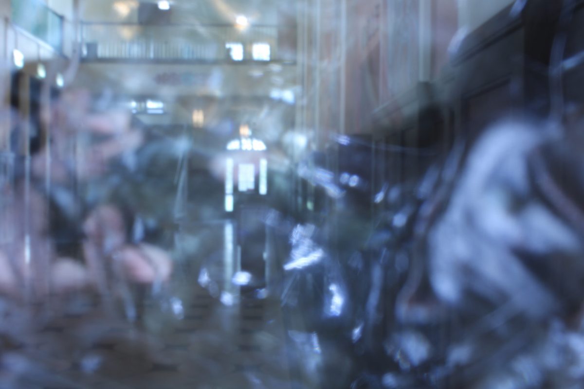 photograph through a glass