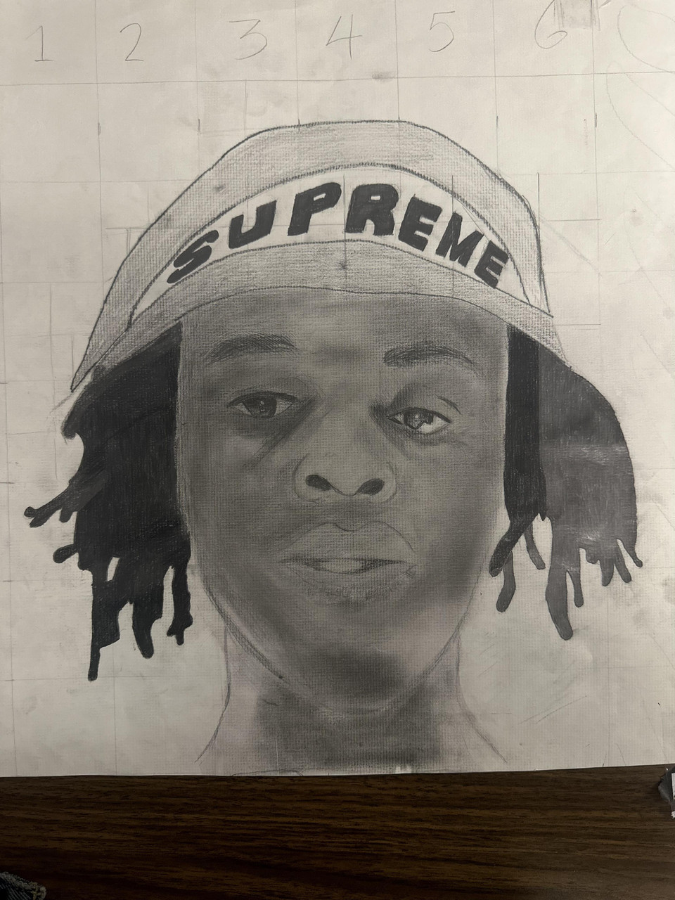 pencil drawing supreme portrait