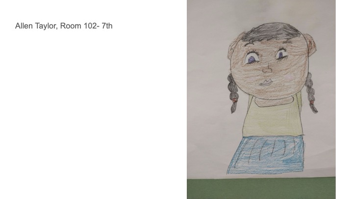 Drawing Little Girl