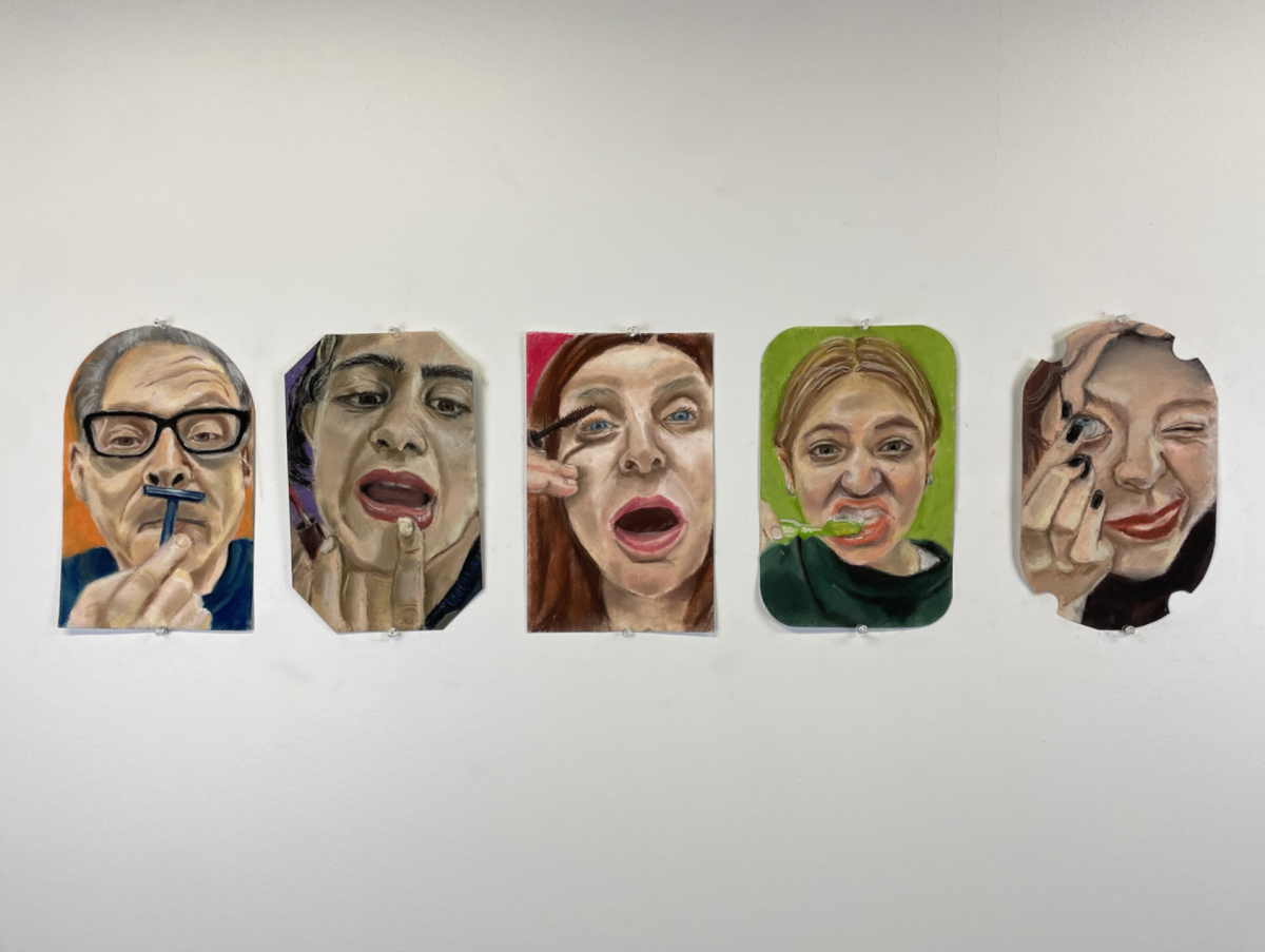 Five potrait panels in color.